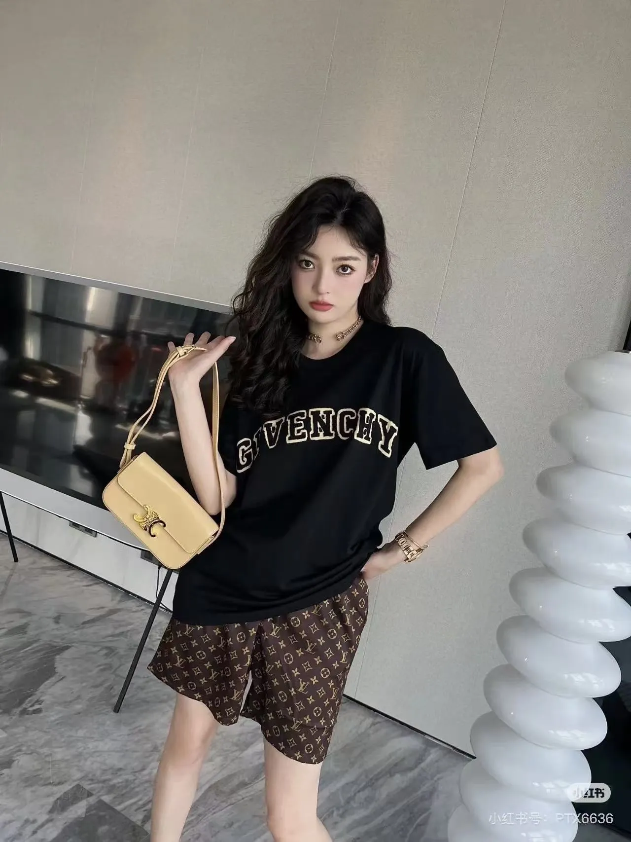 Louis Vuitton/Louis Vuitton all-over presbyopia logo shorts